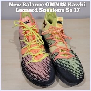 New Balance High Top OMN1S Kawhi Leonard Sneakers - Sz 17 US MENS